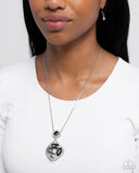 Paparazzi Pronged Princess - Black Necklace