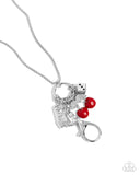 Paparazzi Casual Cowboy - Red Necklace