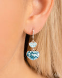 Paparazzi Delightful Valentines Day - Blue Earrings