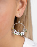 Paparazzi Fairy Freestyle - White Earring