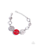 Paparazzi Anchor Alignment - Red Bracelet