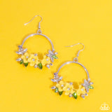 Paparazzi Fairy Freestyle - Yellow Earring