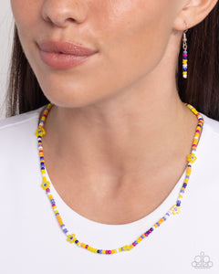 Paparazzi Candyland Craze - Yellow Necklace