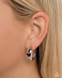 Paparazzi Perfect Point - Pink Earring