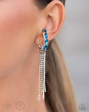 Paparazzi Feminine Fascination - Blue Earring