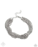 Paparazzi Copious Control - Silver Bracelet