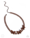 Paparazzi Aerial Ambition - Copper Necklace