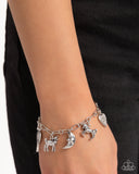 Paparazzi Hush Little Baby - Silver Bracelet