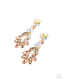 Paparazzi Cascading Cache - Gold Earring