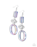 Paparazzi Iridescent Infatuation - Silver Earring