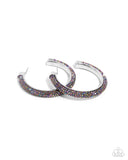 Paparazzi Chiseled Crescendo - Multi Earring