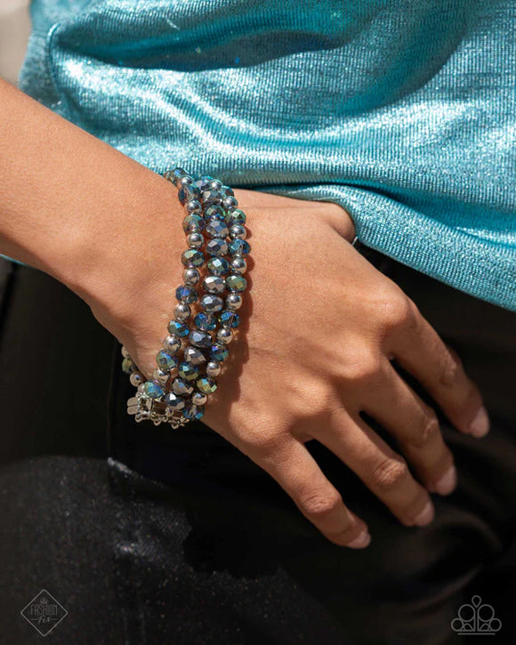 Paparazzi Ignited Influence - Silver Bracelet