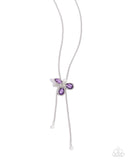 Paparazzi FLORAL Values - Purple Necklace