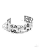 Paparazzi Embellished Empire - Silver Bracelet