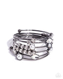 Paparazzi Showtime Sparkle - Black Bracelet