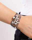Paparazzi Showtime Sparkle - Black Bracelet
