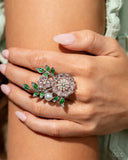 Paparazzi Budding Bling - Pink Ring