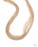 Paparazzi Backstage Ball - Multi Necklace