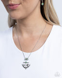 Paparazzi Anchored Accent - Green Necklace