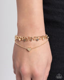 Paparazzi Endearing Ending - Gold Bracelet