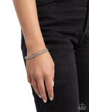 Paparazzi Chained Celebration - Silver Bracelet