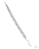 Paparazzi Chained Celebration - Silver Bracelet