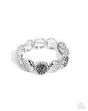 Paparazzi Airily Adorned - Silver Bracelet