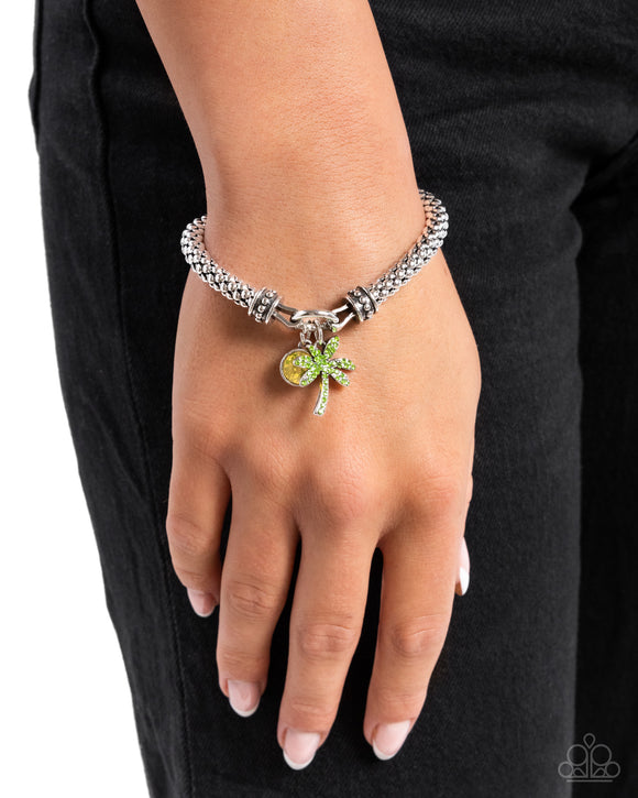 Paparazzi Palm Beach Bling - Green Bracelet