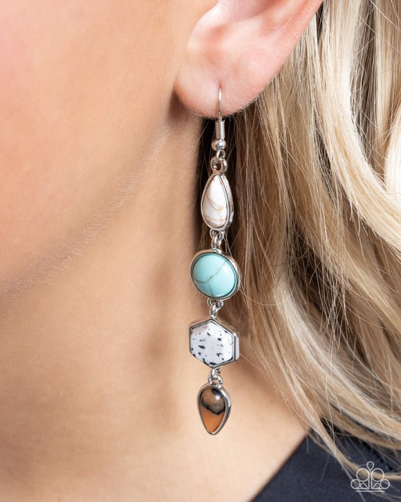 Paparazzi Singular Stones - Multi Earring