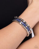 Paparazzi Colorful Cadenza - Blue Bracelet