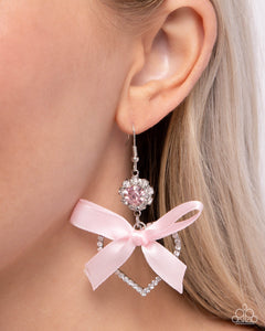 Paparazzi Kawaii Keepsake - Pink Earring