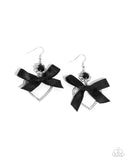 Paparazzi Kawaii Keepsake - Black Earring