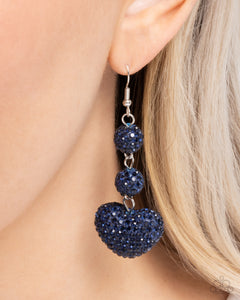 Paparazzi Vision in Shimmer - Blue Earring