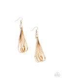 Paparazzi Keen Keepsake - Gold Earring