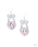 Paparazzi Adorable Allure - Pink Earring