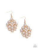 Paparazzi Nautical Netting - Gold Earring