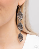 Paparazzi Rustic Range - Silver Earring