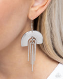 Paparazzi Rainbow Rarity - Silver Earring