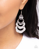Paparazzi Layered Labor - Silver Earring