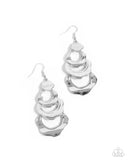 Paparazzi Layered Labor - Silver Earring