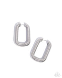 Paparazzi Spiral Supply - Silver Earrings