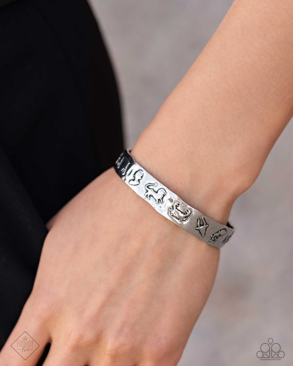 Paparazzi Astrology A-Lister - Silver Bracelet