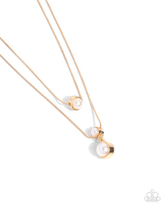 Attractive Austen - Gold Necklace