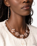 Paparazzi Refreshing Roses - Rose Gold Necklace