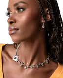 Paparazzi Magic Merger - Silver Necklace