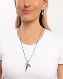 Paparazzi Maiden Mermaid - Silver Necklace