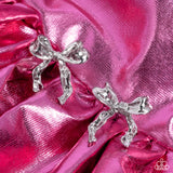 Paparazzi Princess Treatment - Silver Earring