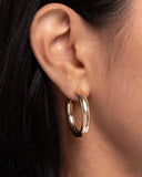 Paparazzi Second Sight - Gold Earring