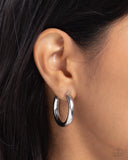 Paparazzi Second Sight - Silver Earring