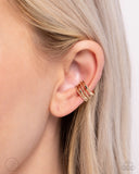 Paparazzi Stacked Spectacle - Gold Earring